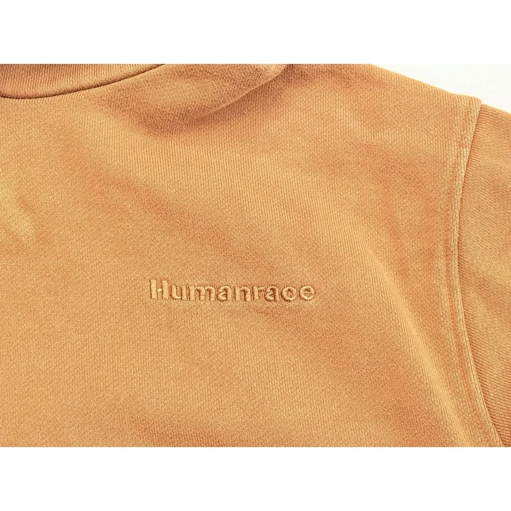 Adidas Humanrace Pharrell Williams Hoodie Brown Pullover Men's Medium HF9904
